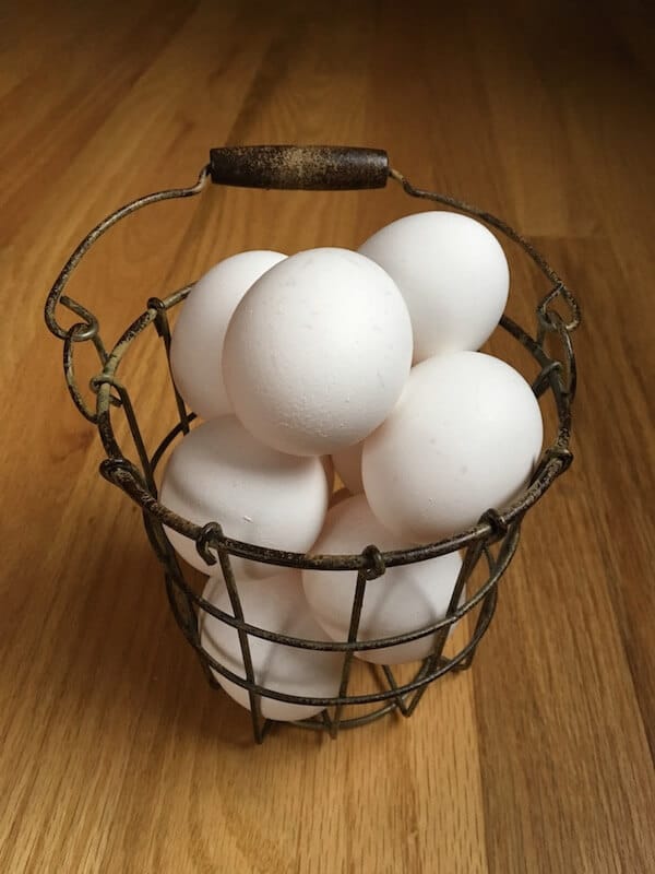 hard boiled eggs