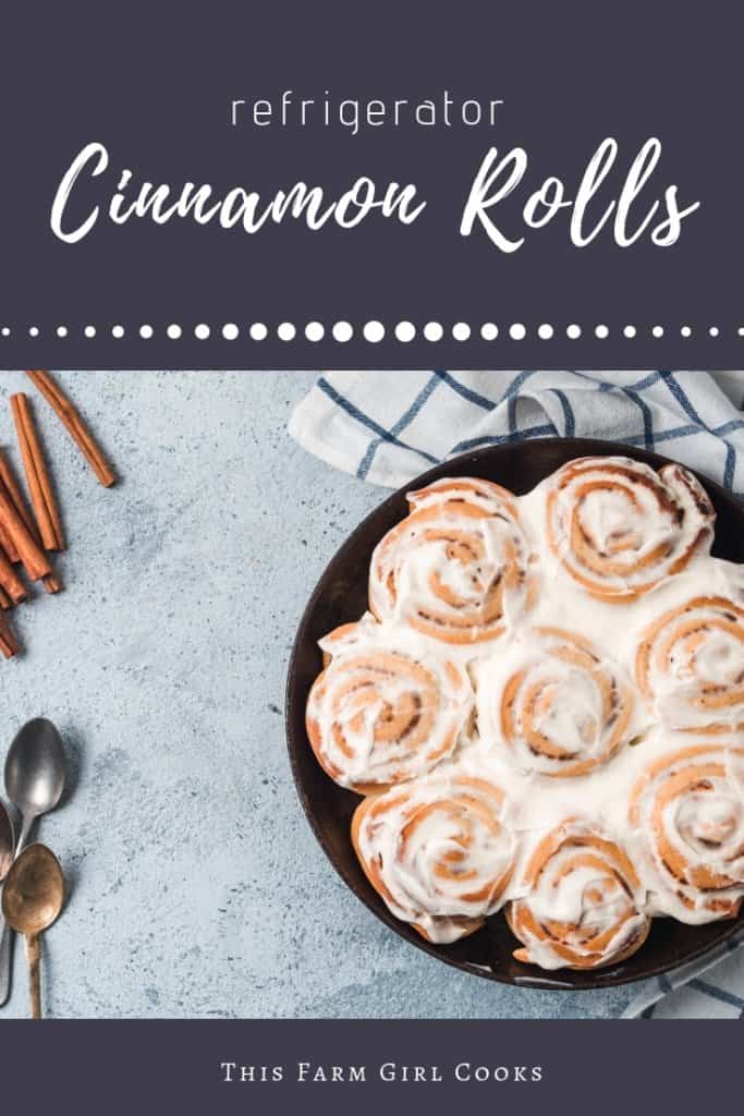 overnight cinnamon rolls are the perfect make ahead breakfast sweet for holidays or every day!
