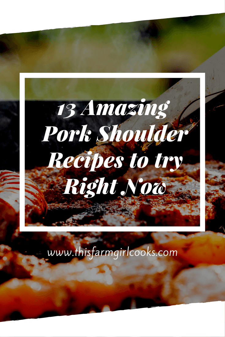 pork shoulder recipes