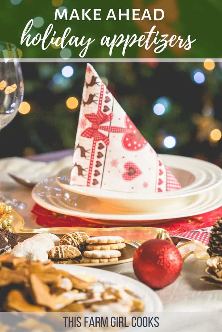 make ahead holiday recipes