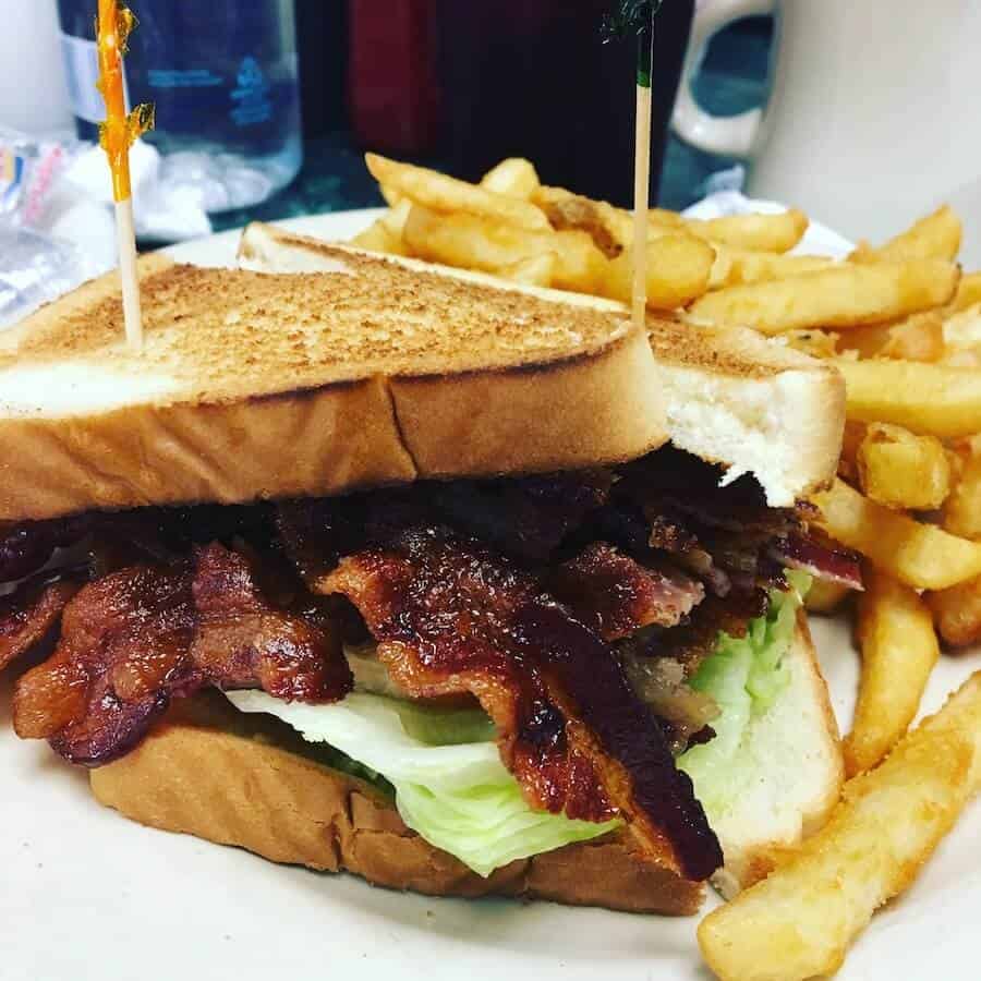 A monster BLT.