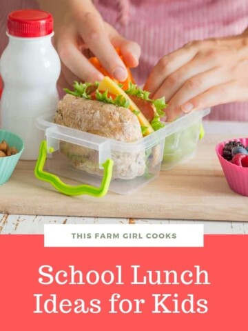 school lunch ideas for kids