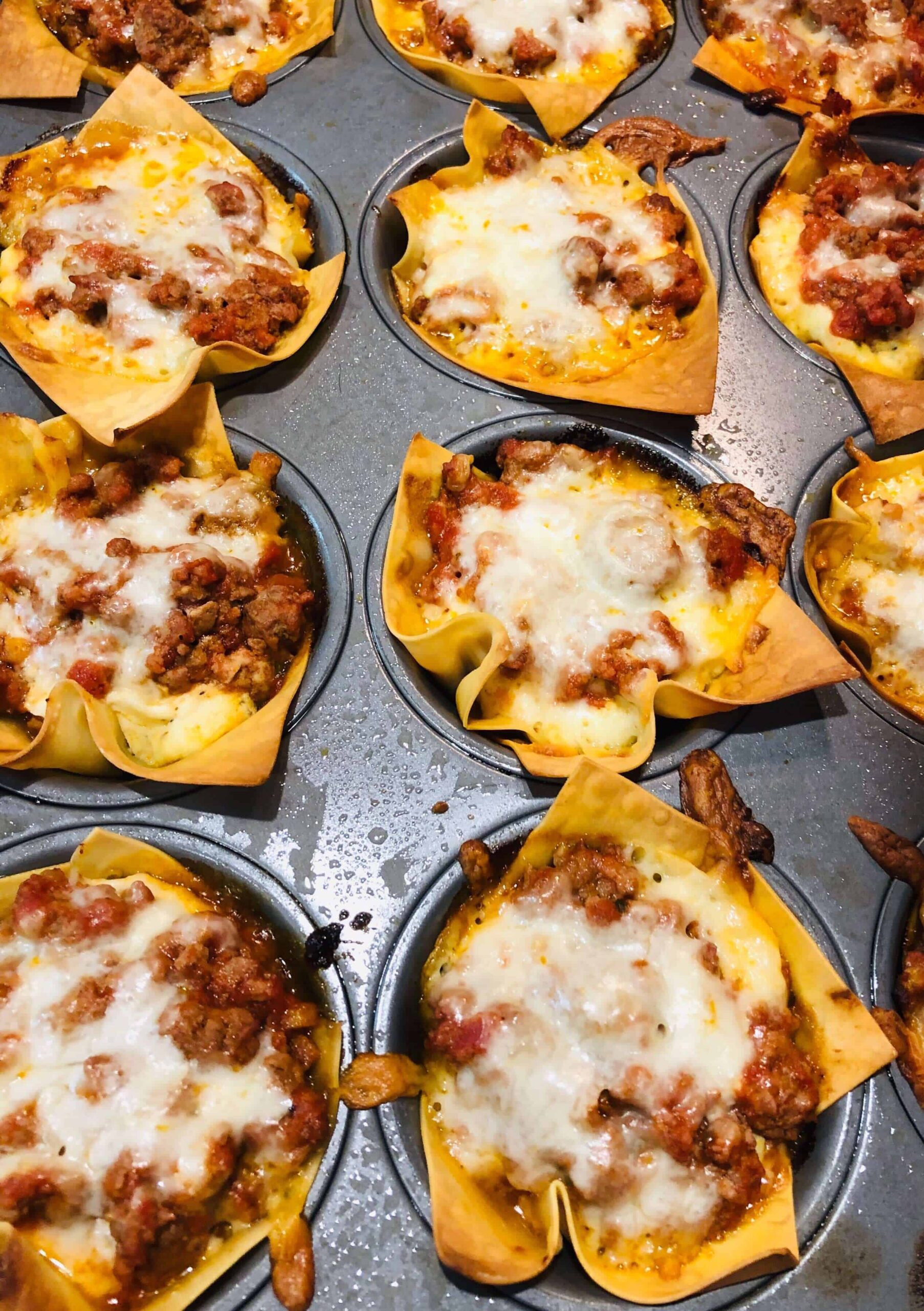 Easy Lasagna Cups Recipe
