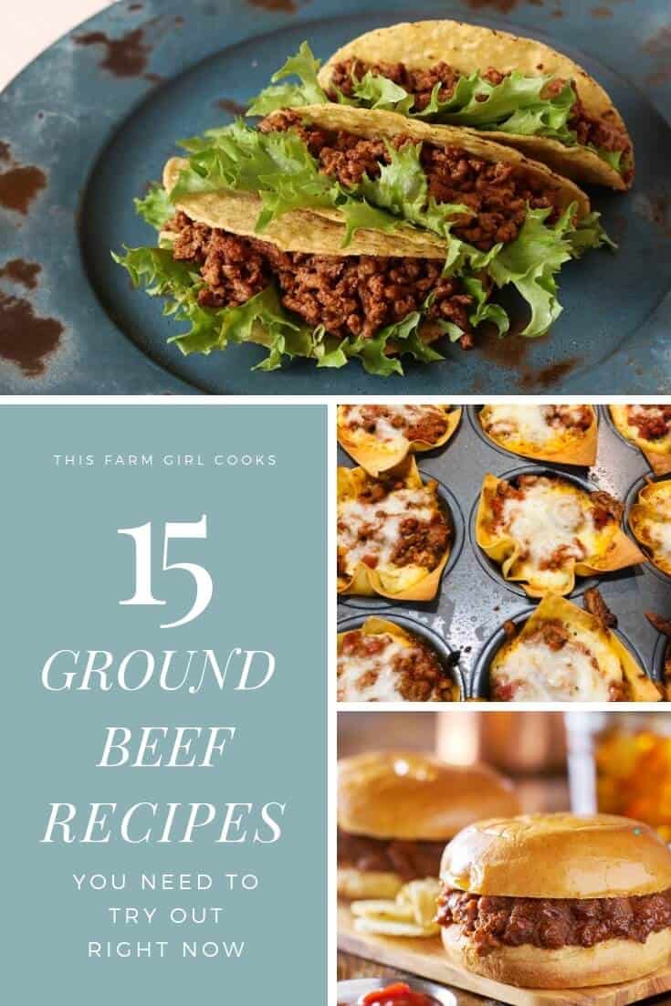 super easy ground beef recipes