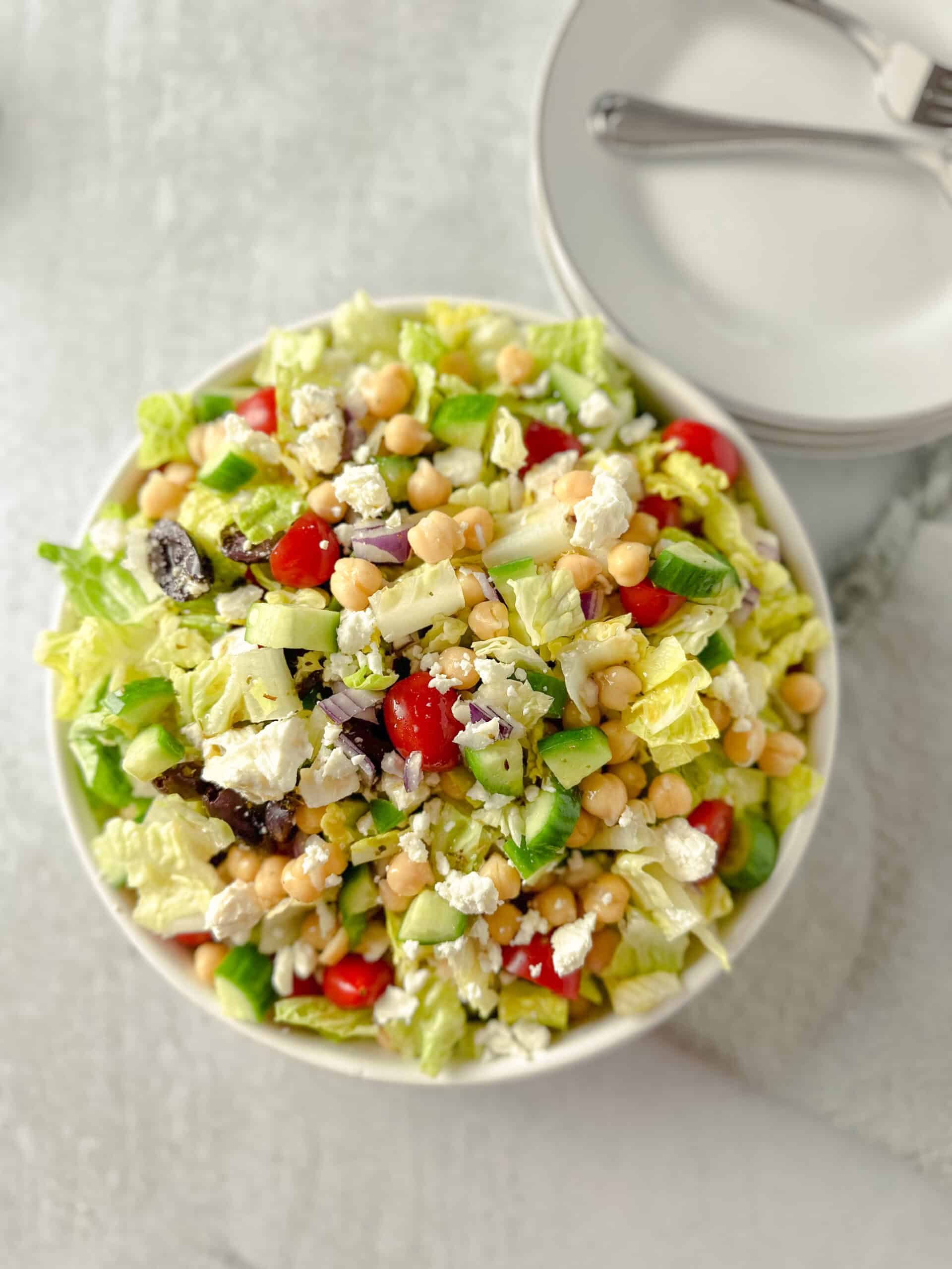Mediterranean Chopped Salad Recipe