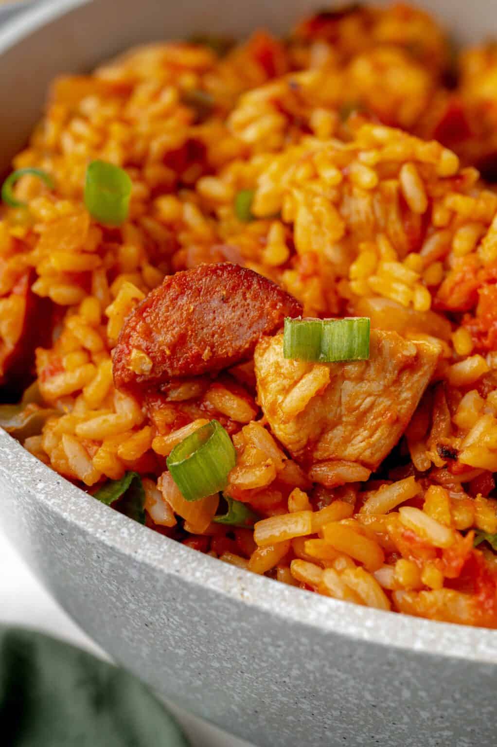 Chicken and Smoked Sausage Jambalaya Recipe