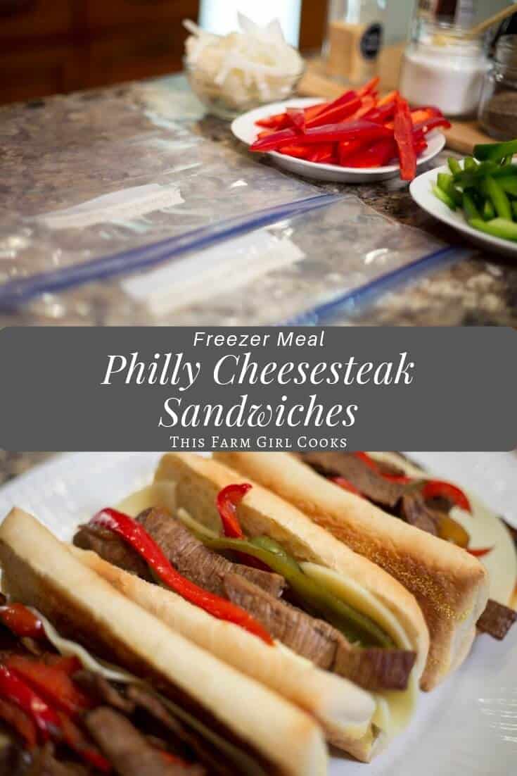 philly cheese steak sandwiches