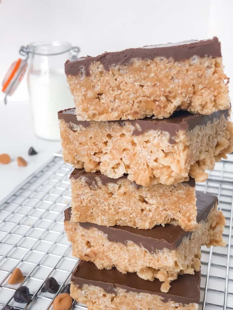 Every mom I grew up with had a scotcheroo bars recipe hanging out in their ...