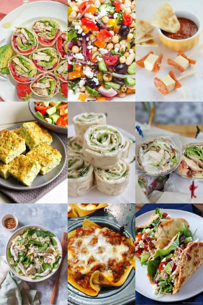 cold lunch ideas