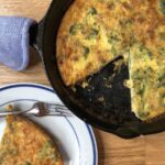 crustless quiche with bacon broccoli and cheese