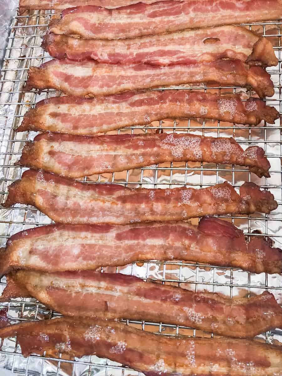 make ahead bacon on a sheet pan