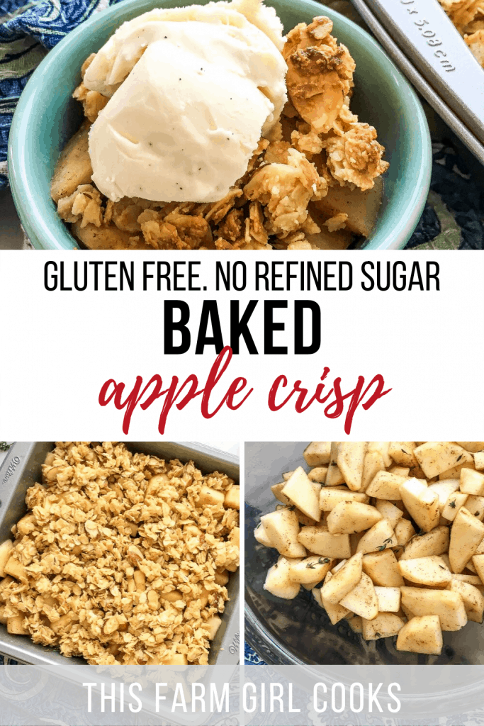 gluten free apple crisp recipe