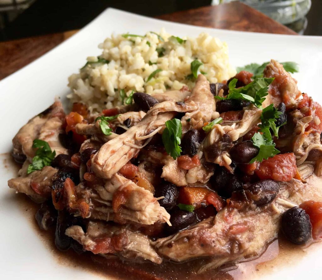 crockpot mexican shredded chicken