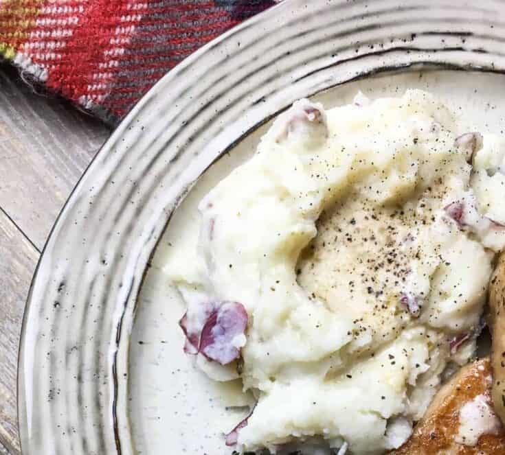 mashed potatoes from scratch