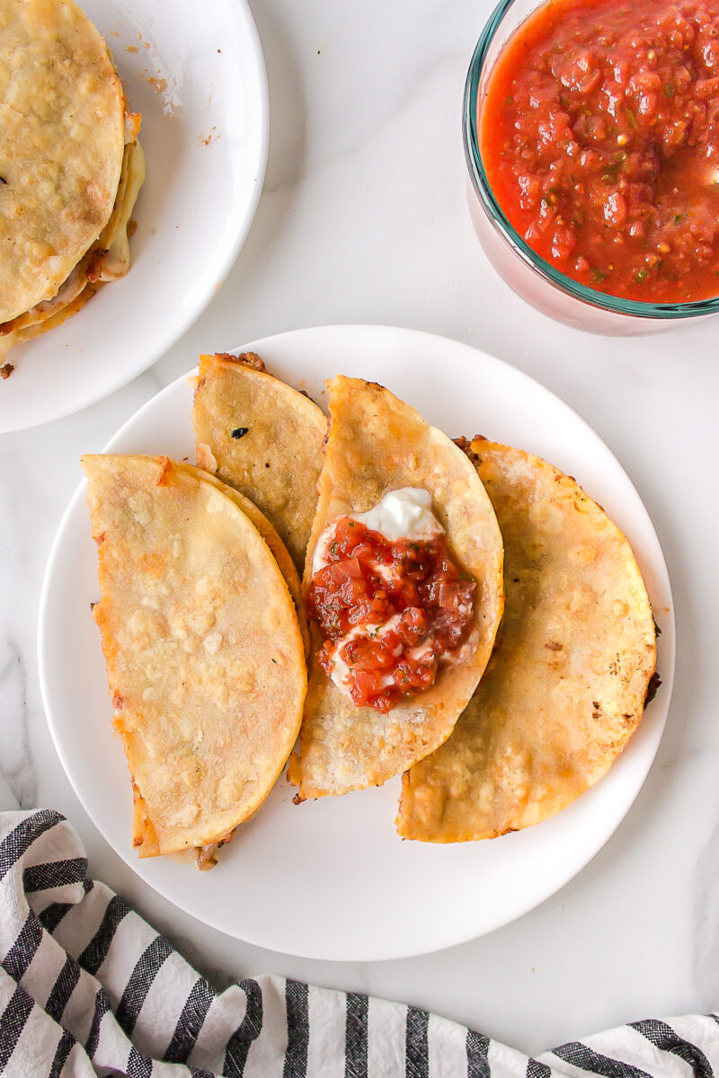 Easy Taco Quesadillas Recipe