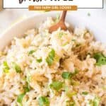 Cilantro lime brown rice