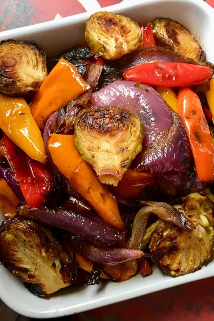 Healthy Mediterranean Roasted Veggies