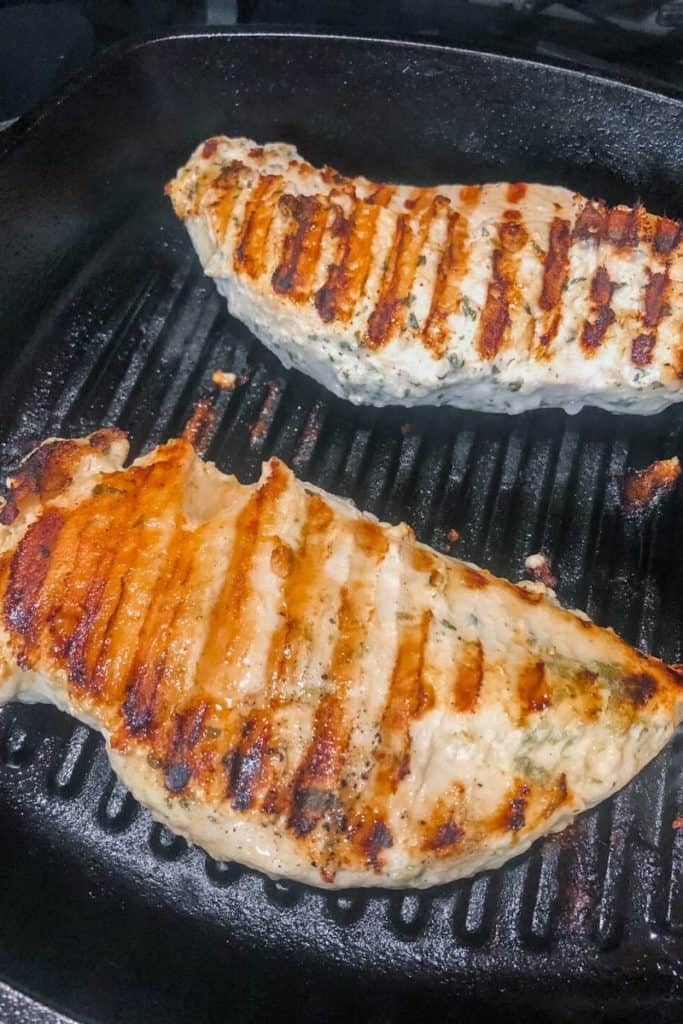 grilled Thai coconut lime chicken