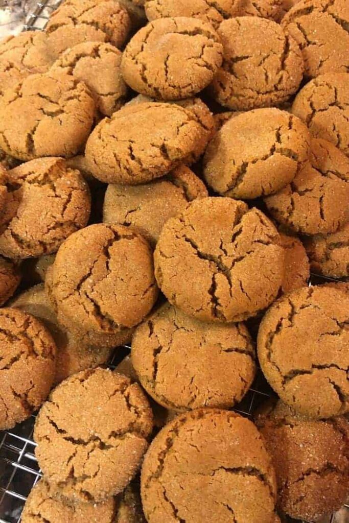 old fashioned ginger snap cookies