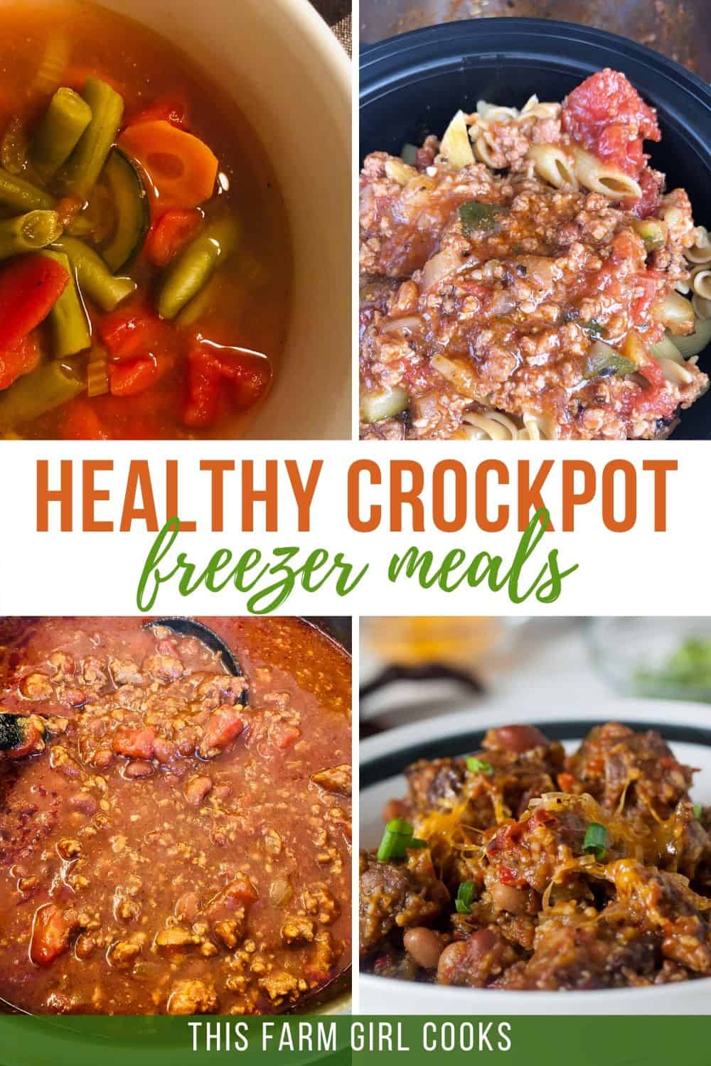 Healthy Crockpot Freezer Meal Recipes