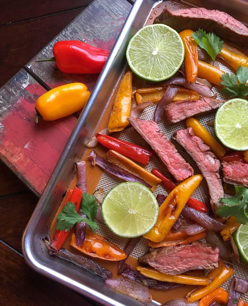Beef Fajitas in the Oven