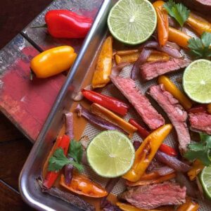 Beef Fajitas in the Oven