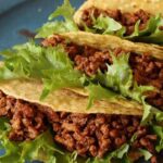 batch prepped taco meat