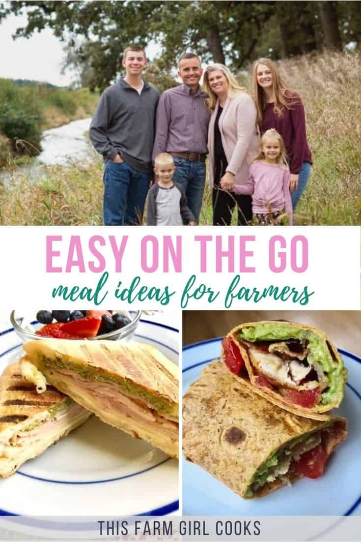 Handheld Meal Ideas for Farmers and Families on the Go!