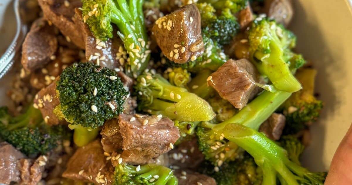 Easy Crockpot Beef and Broccoli - This Farm Girl Cooks