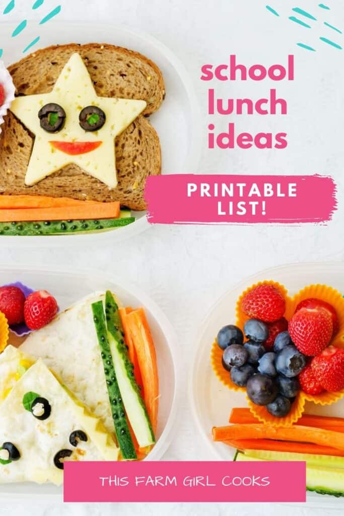 School Lunch Ideas for Picky Eaters