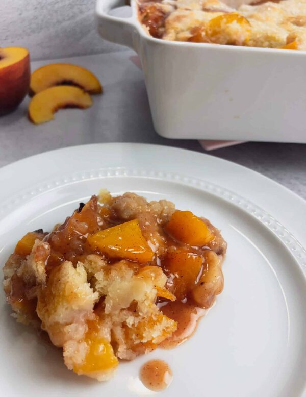 Old Fashioned Peach Cobbler from Scratch
