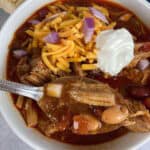pulled pork chili