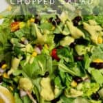 mexican chopped salad pinterest