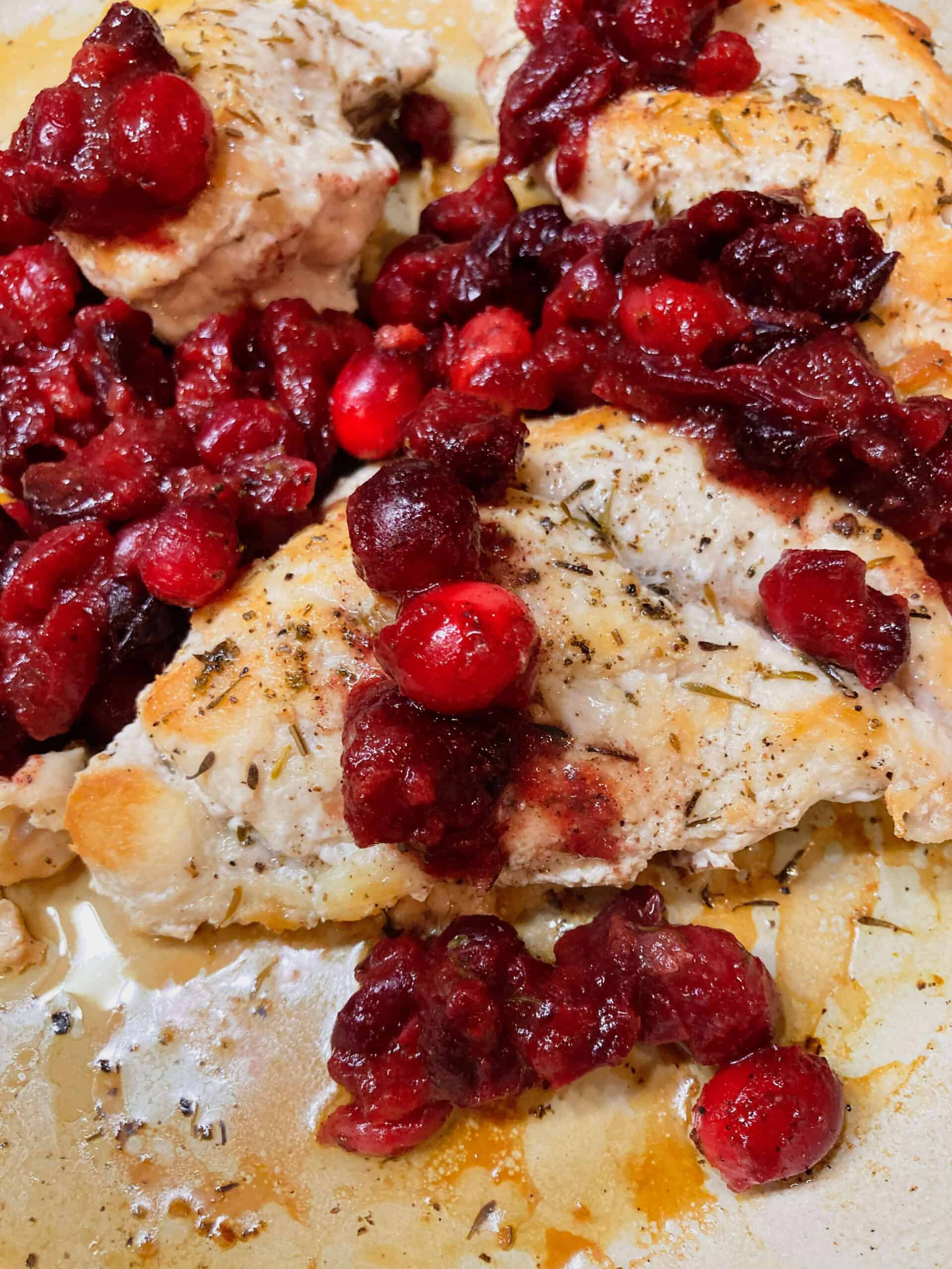 Cranberry Orange Chicken 5