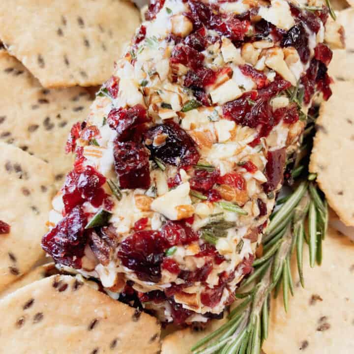 Cranberry Goat Cheese Appetizer (only 15 minutes prep!)