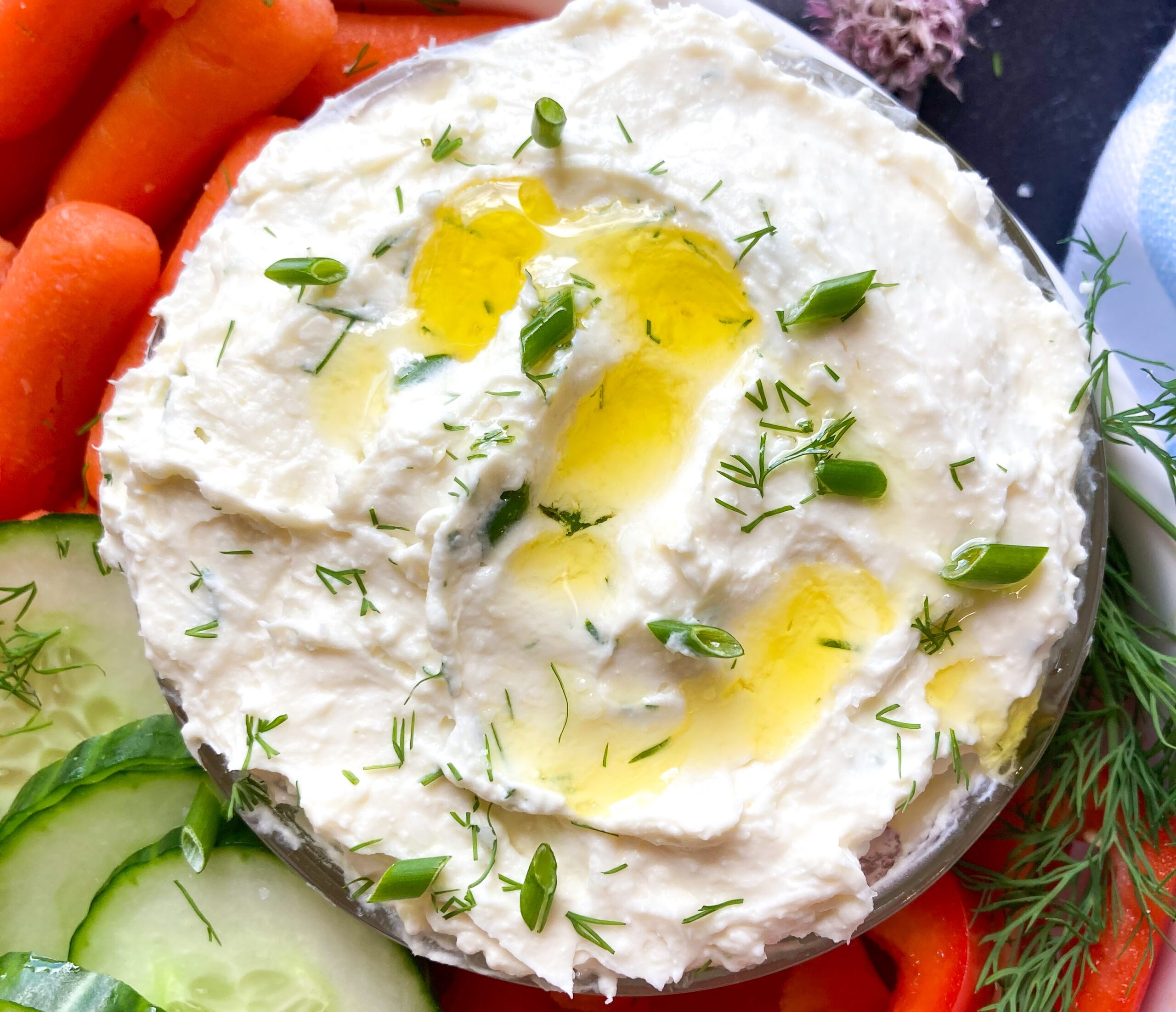 whipped feta dip