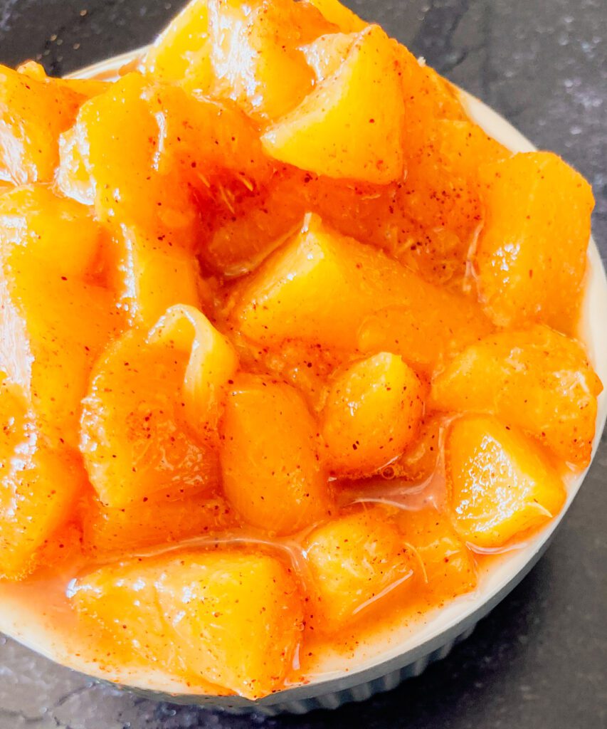 peach compote