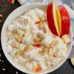 taffy apple salad in a bowl