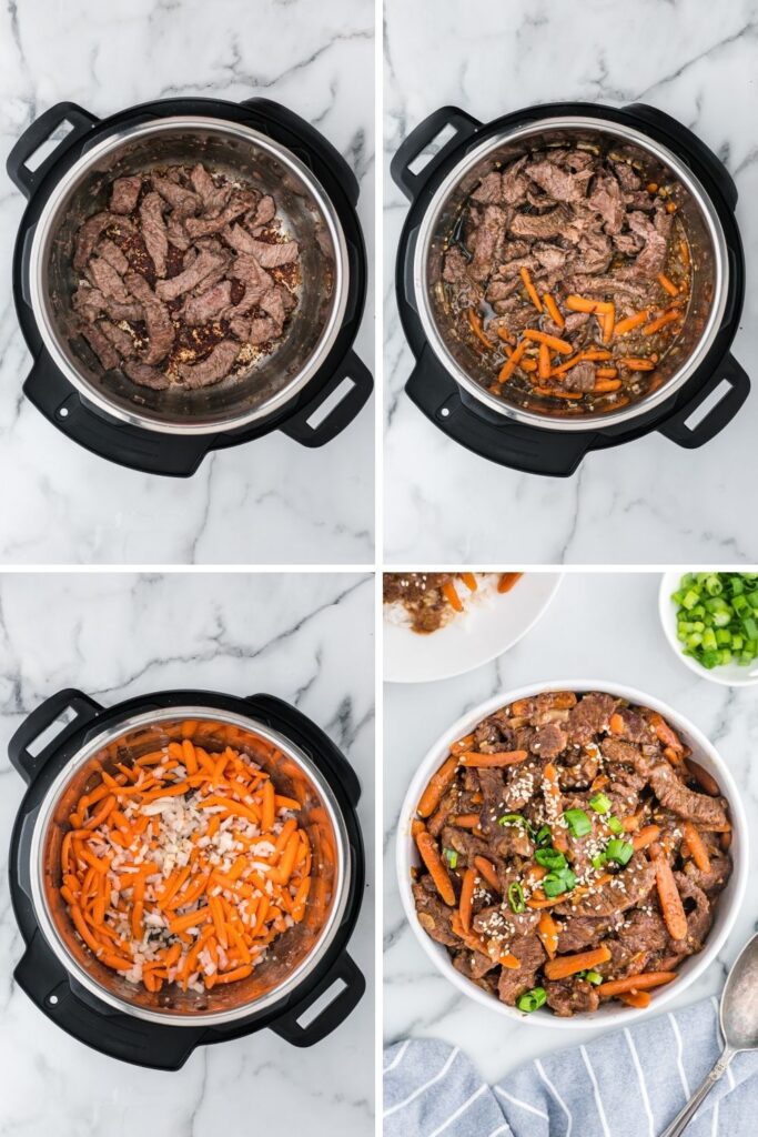How to make Instant Pot Mongolian Beef.
