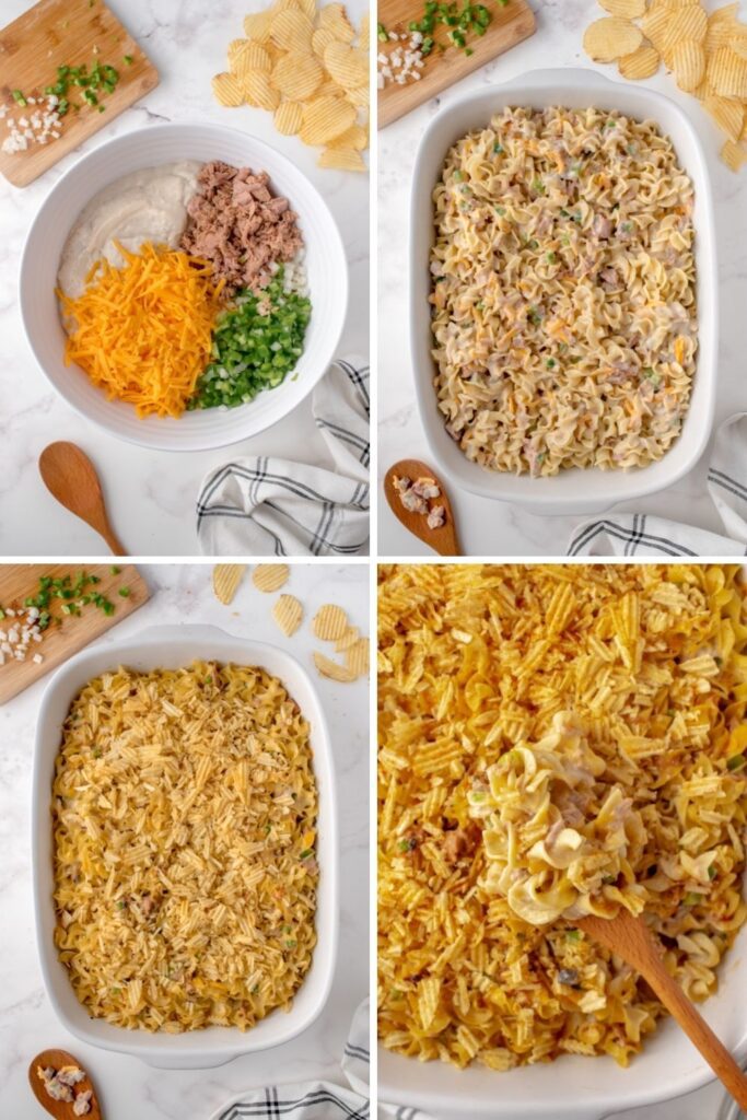 how to make tuna noodle casserole