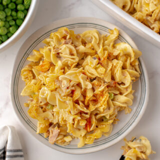 Old Fashioned Tuna Noodle Casserole - This Farm Girl Cooks