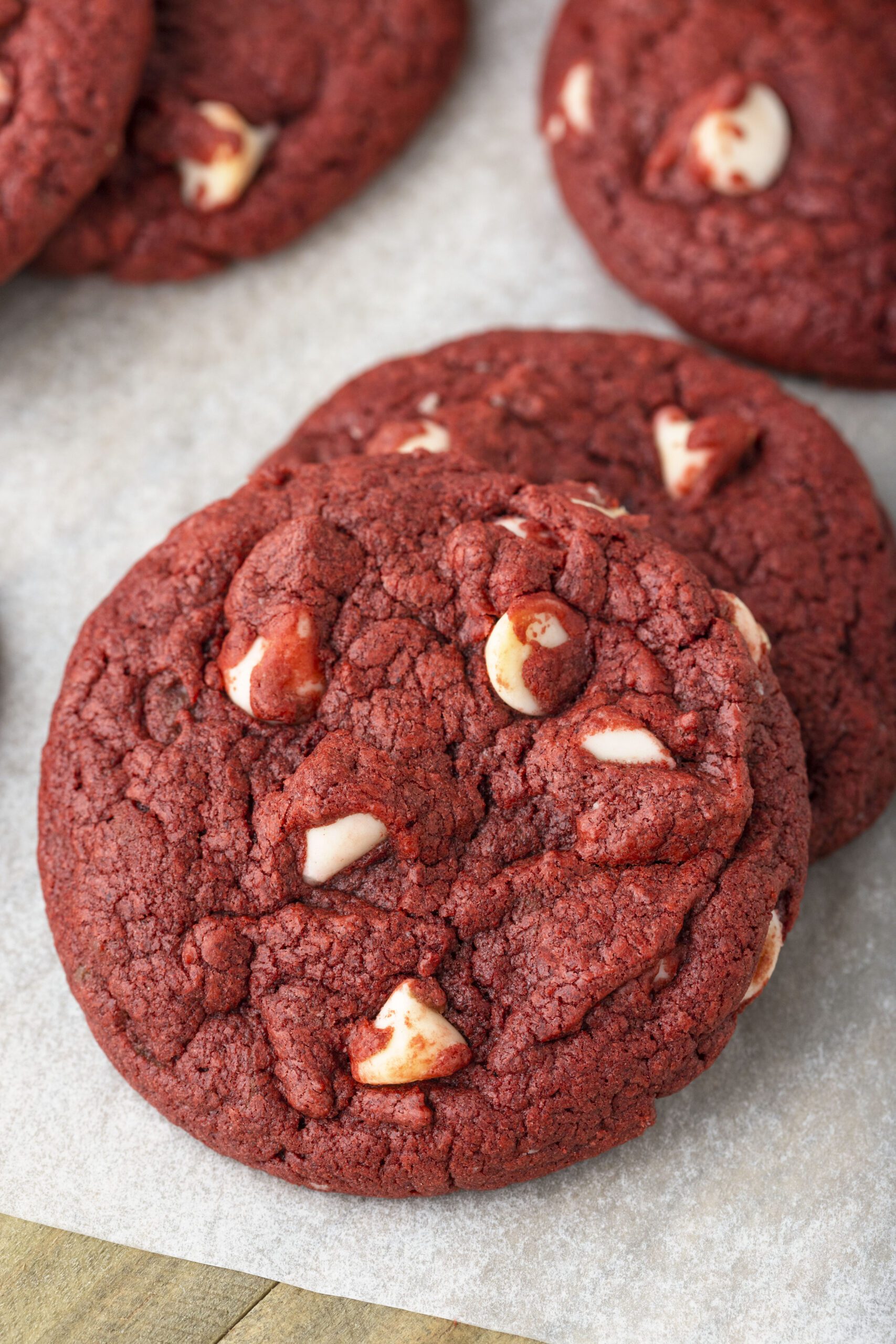 red velvet cake mix cookies