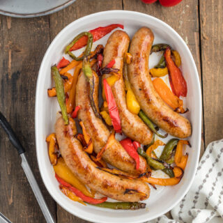 air fryer italian sausage and peppers