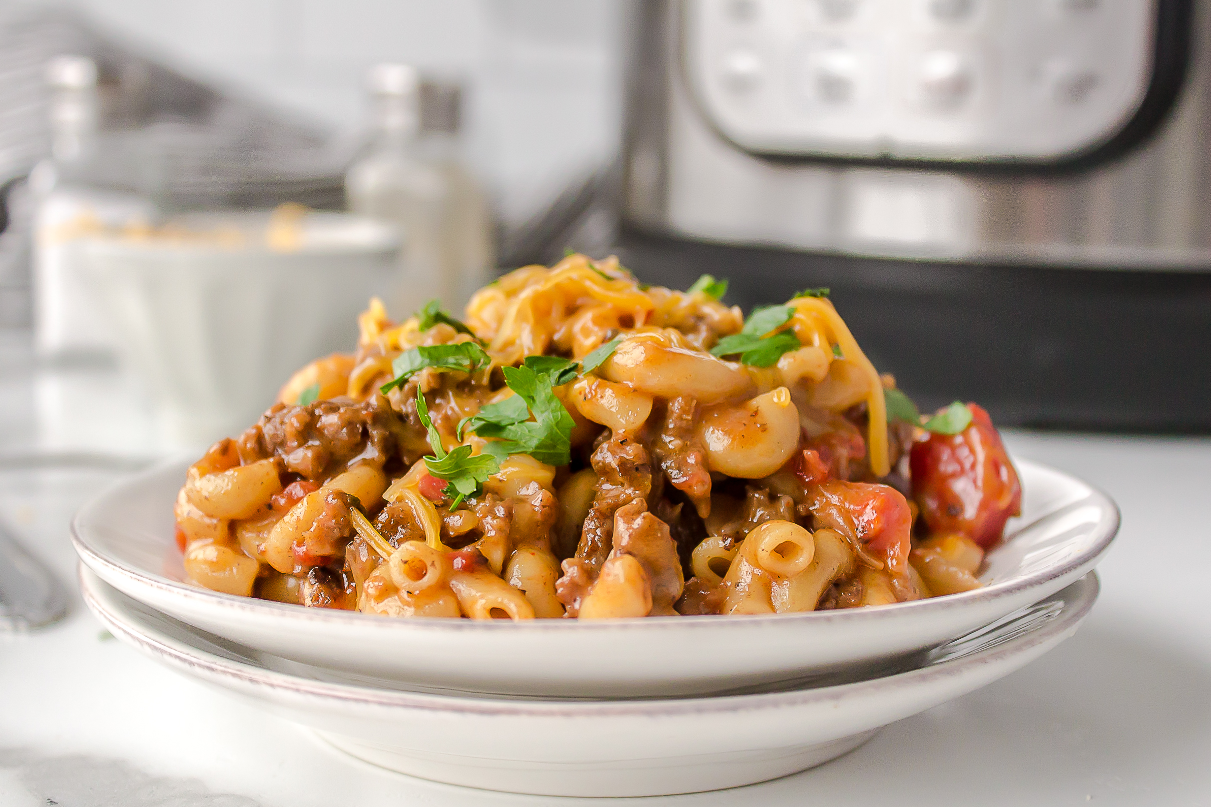 Instant Pot Chili Mac