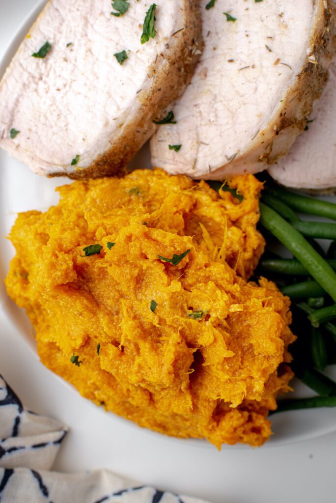 instant pot mashed sweet potatoes