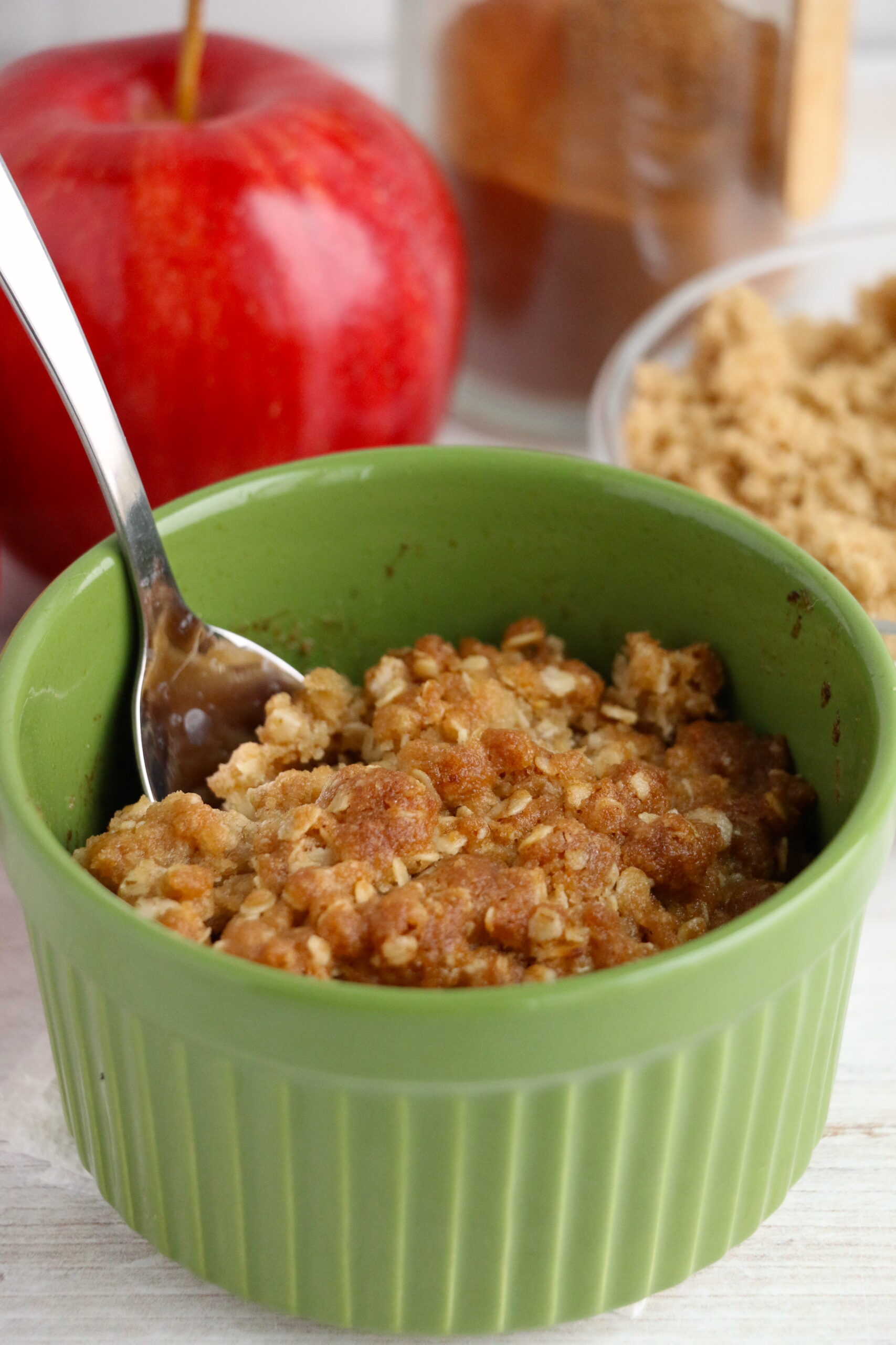 air fryer apple crisp
