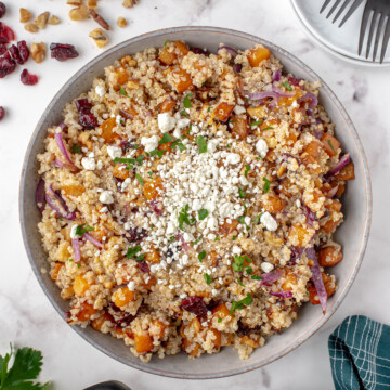 butternut squash quinoa salad