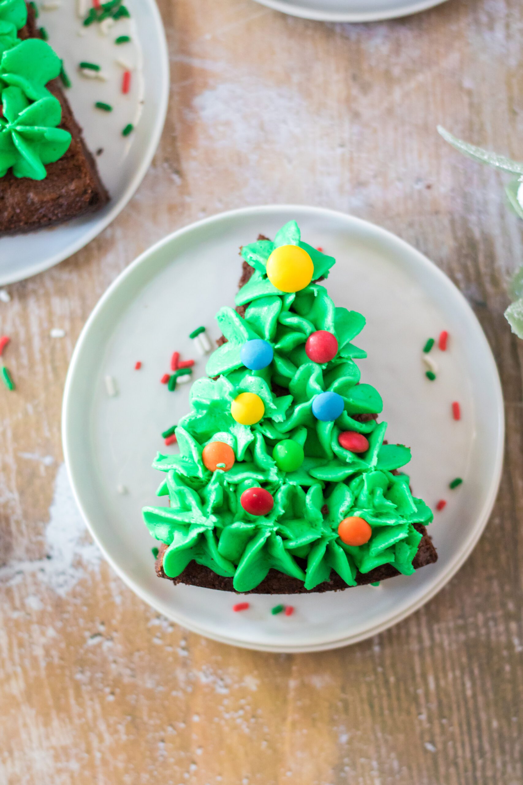 christmas tree brownies recipe