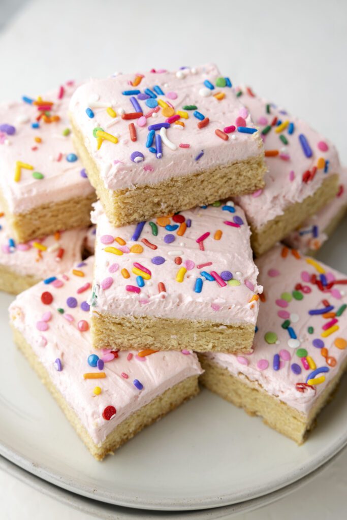 sugar cookie cake bars