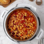 instant pot pasta fagioli soup